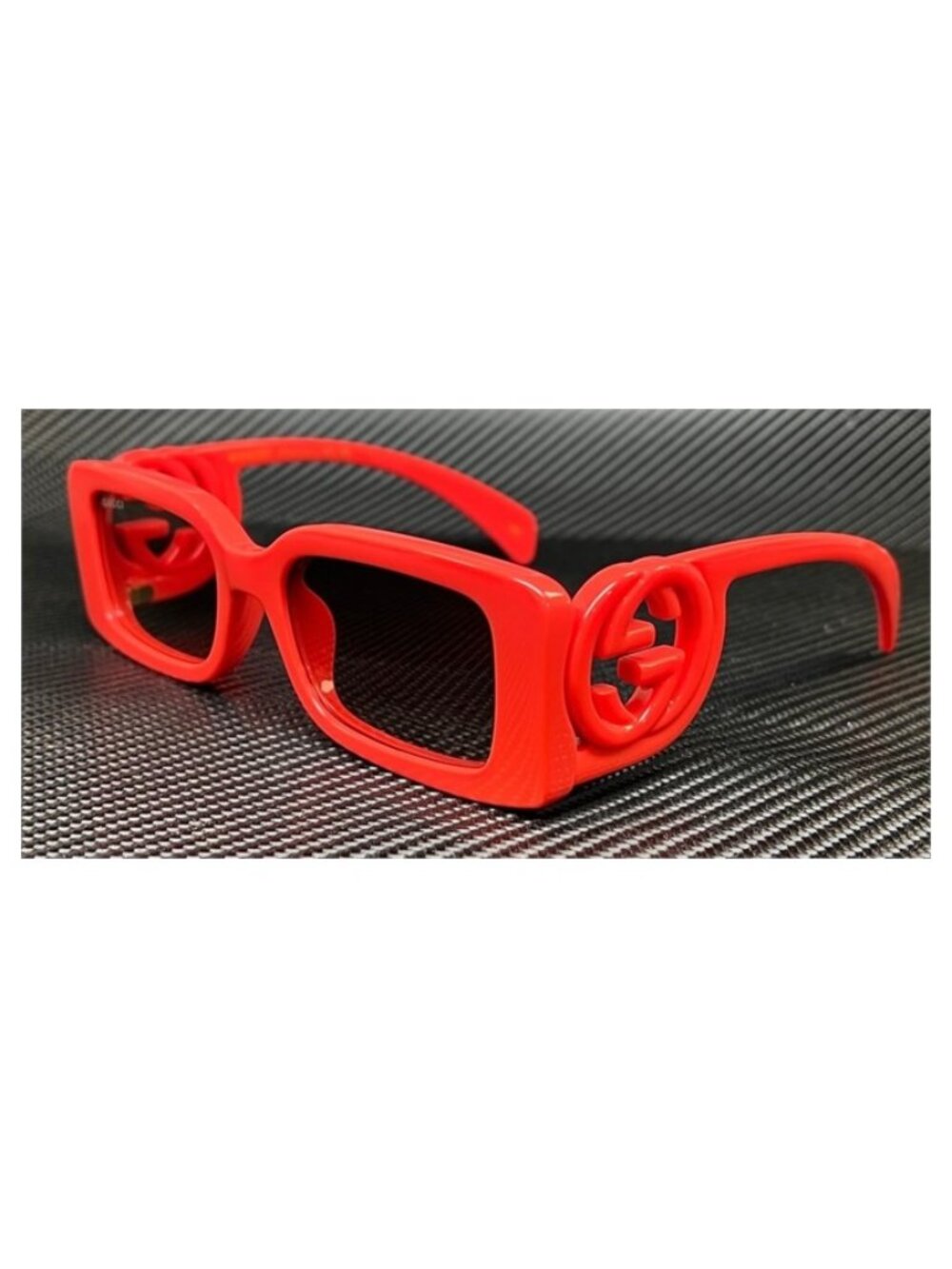 New Gucci Women Red Sunglasses 54-19-140